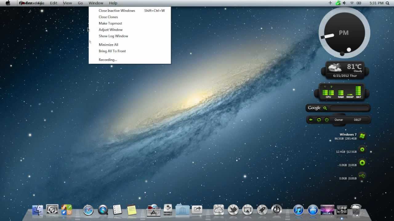 Mac theme windows 7 64 bit free download full